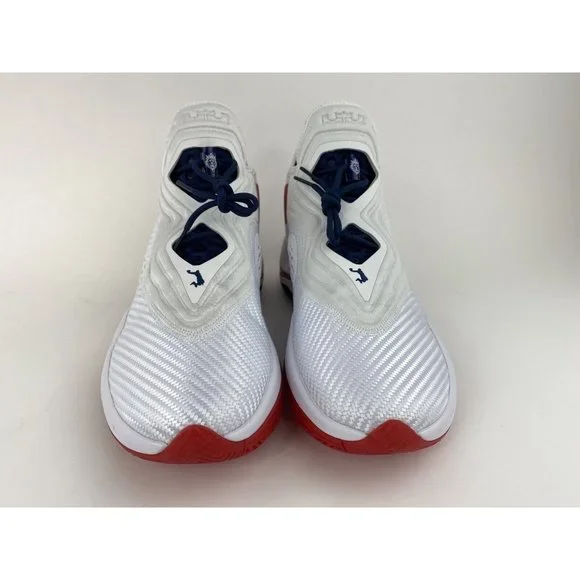 Nike LeBron Soldier 14 USA Red White Men's Basketball Sneakers Shoes - Picture 7 of 12